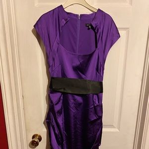 Le Chateau purple dress